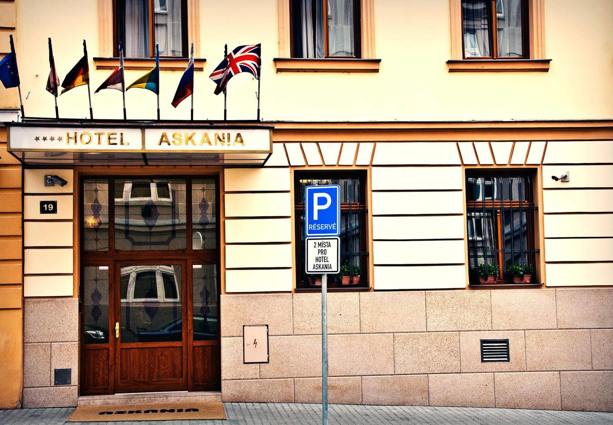 Hotel Askania Praha Bagian luar foto